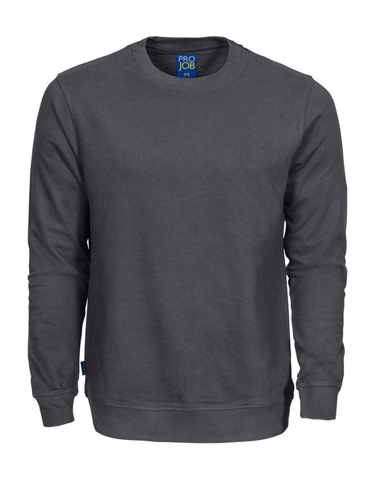 2124 SWEATSHIRT RUNDHALS 100% BAUMWOLLE – Bequemes Arbeitsshirt