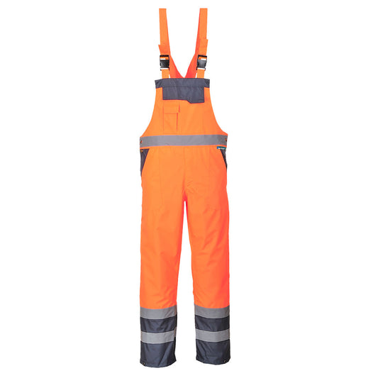 Portwest S488 Hose – Orange/Marine – strapazierfähige Arbeitshose