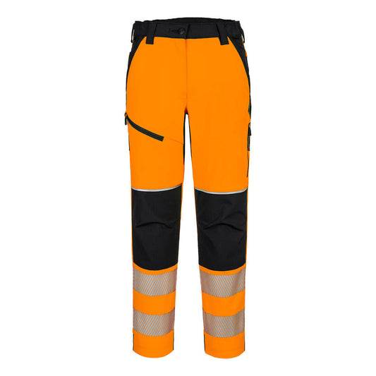Portwest T141 Hose – Orange/Schwarz – strapazierfähige Arbeitshose