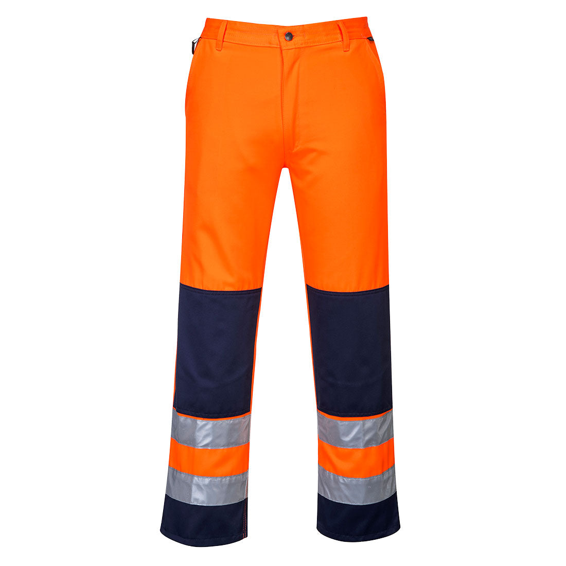 Portwest TX71 Hose – Orange/Marine – robuste Arbeitshose mit Komfort