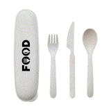 ECO Gusto Weizenstroh-Besteckset