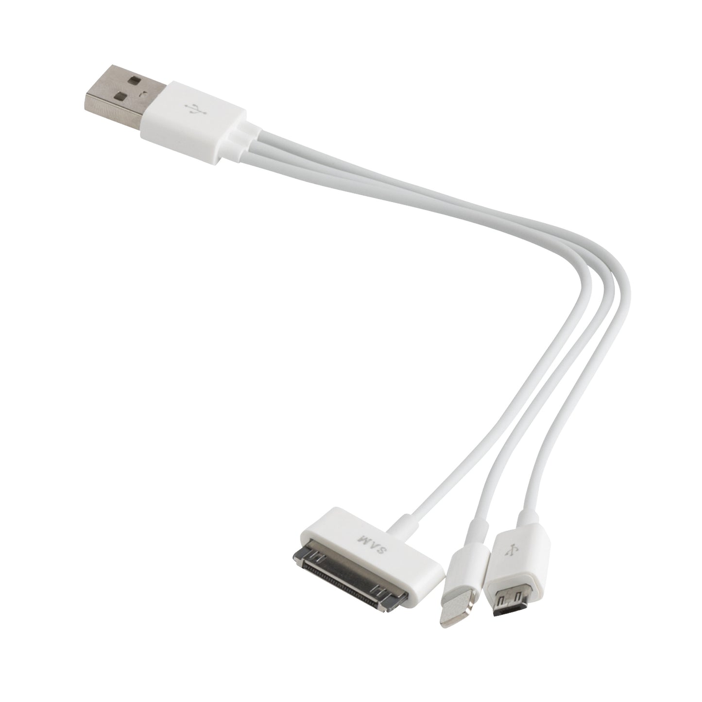 USB Ladekabel mit 3 verschiedenen Anschlüssen-3-Way Charger USB Ladekabel