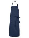 LATZSCHÜRZE 7808-Kochschürze mit verstellbarem Nackenband und Tasche auf der rechten Seite - WERBE-WELT.SHOP