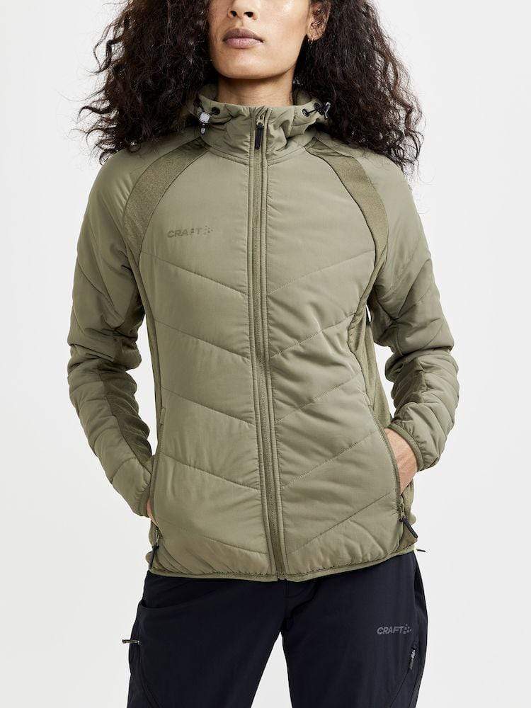 Leichte wattierte Jacke für Damen - Craft ADV Explore Hybrid JKT - WERBE-WELT.SHOP