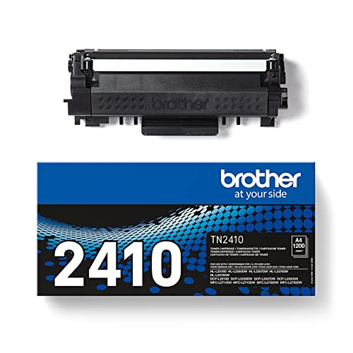 Brother TN2410 TN-2410 Tonerkartusche (für Brother HL-L2310D, HL-L2350DW, HL-L2370DN, HL-L2375DW, DCP-L2510D, DCP-L2530DW, DCP-L2550DN, MFC-L2710DN, MFC-L2710DW, MFC-L2730DW, MFC-L2750DW) schwarz