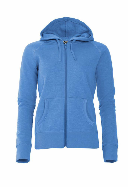 Clique Damen Sweatjacke Mit Kapuze 'Loris Ladies' - WERBE-WELT.SHOP