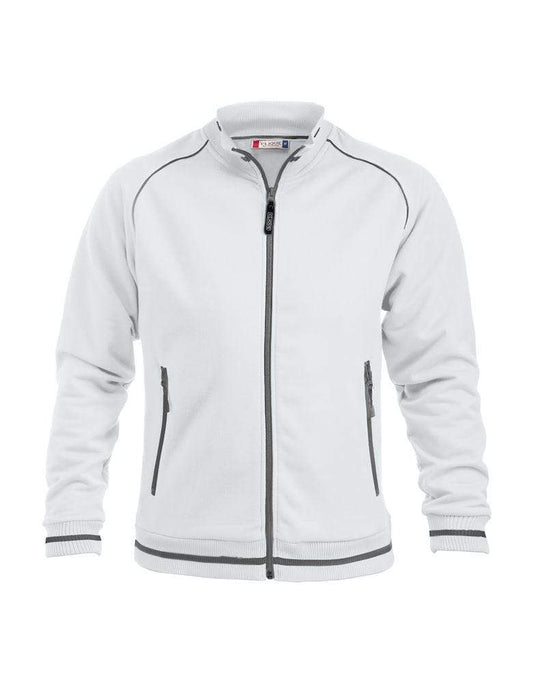 Clique Sportliche Unisex Sweatjacke mit Stehkragen 'Craig' - WERBE-WELT.SHOP