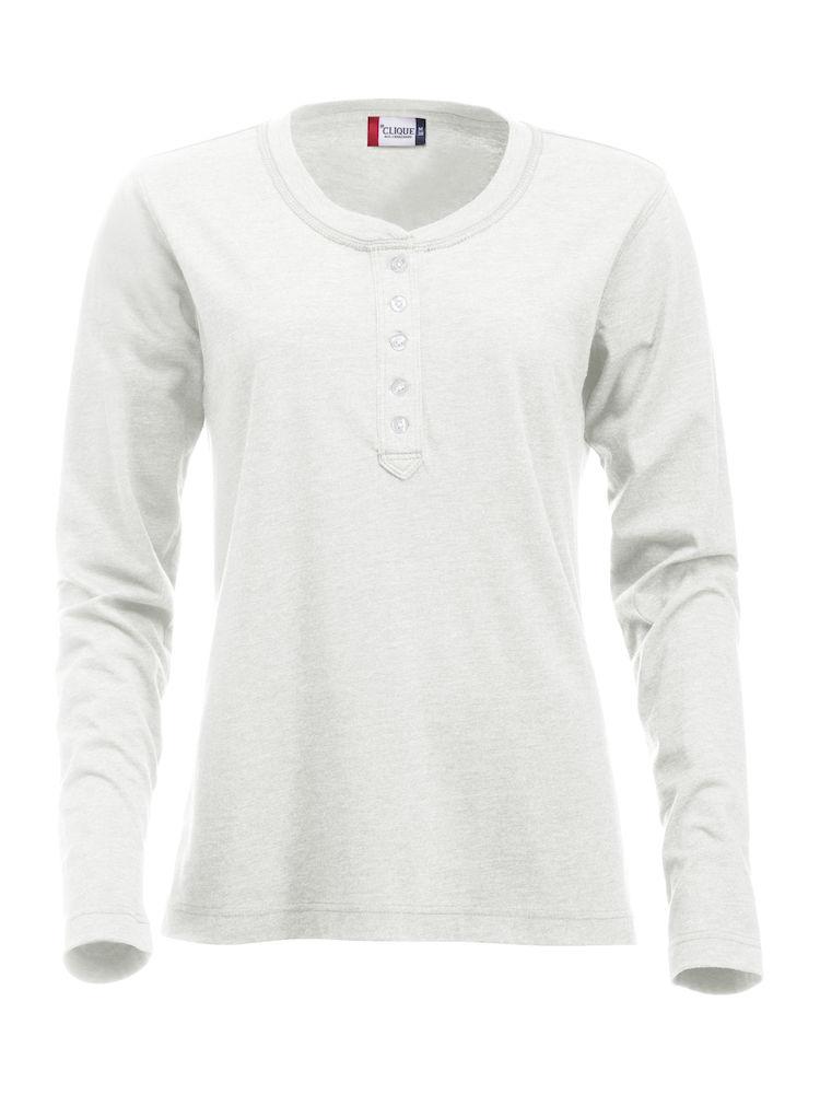 Clique Damen Langarm Shirt mit Knöpfen 'Orlando Ladies' - WERBE-WELT.SHOP