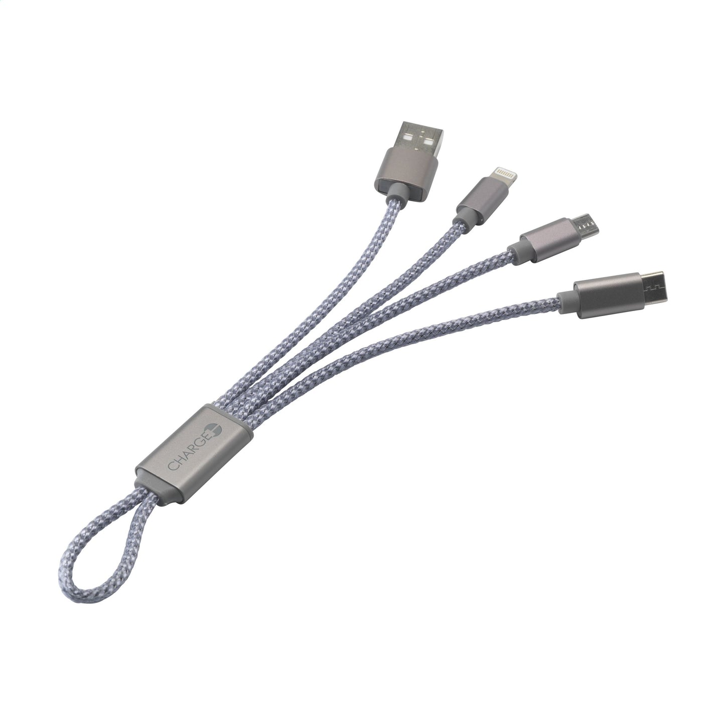 Braided Cable 4-in-1 Ladekabel