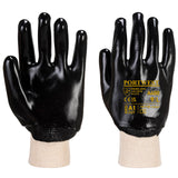 PVC-Handschuh Mit Strickbund