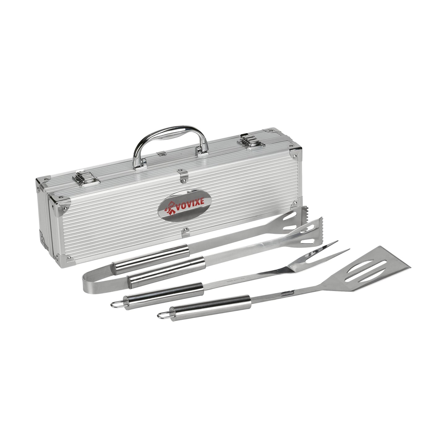 BBQ-Tools-3-teiliges BBQ-Set aus Stahl