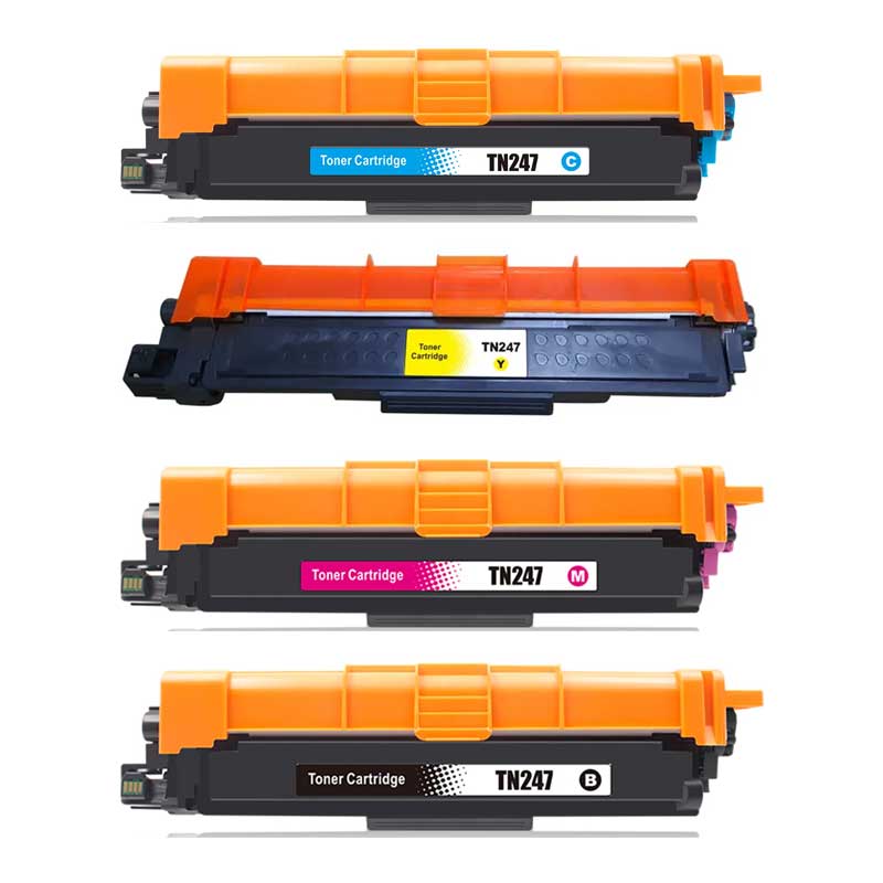 Brother DC Toner TN247- Schwarz, Magenta, Cyan, Gelb