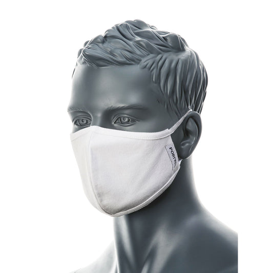 2-lagige Anti-Mikrobielle Stoffmaske (Pk25)