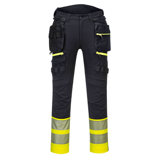 DX4 Warnschutz Klasse 1 Hose Mit Holstertaschen