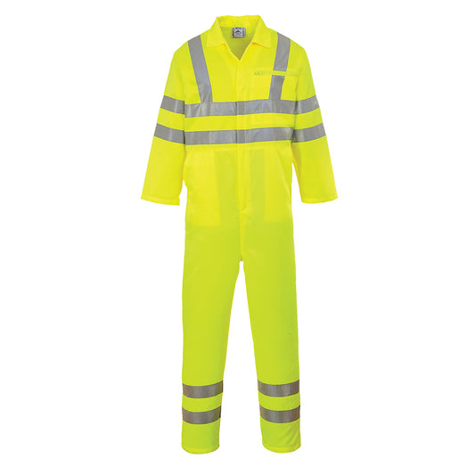 Warnschutz-Overall aus Polyester/Baumwolle