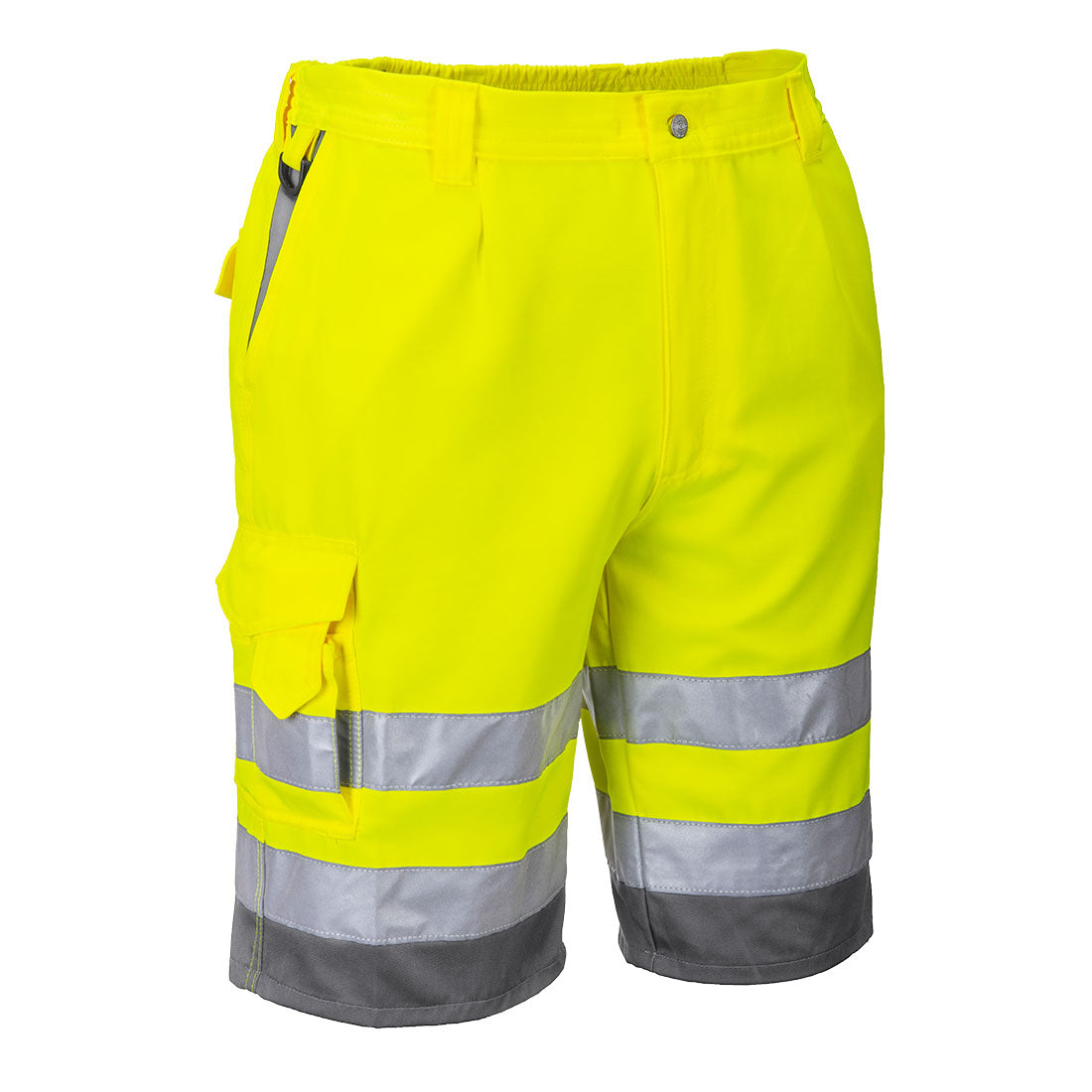 Warnschutz-Shorts aus Polyester-Baumwolle