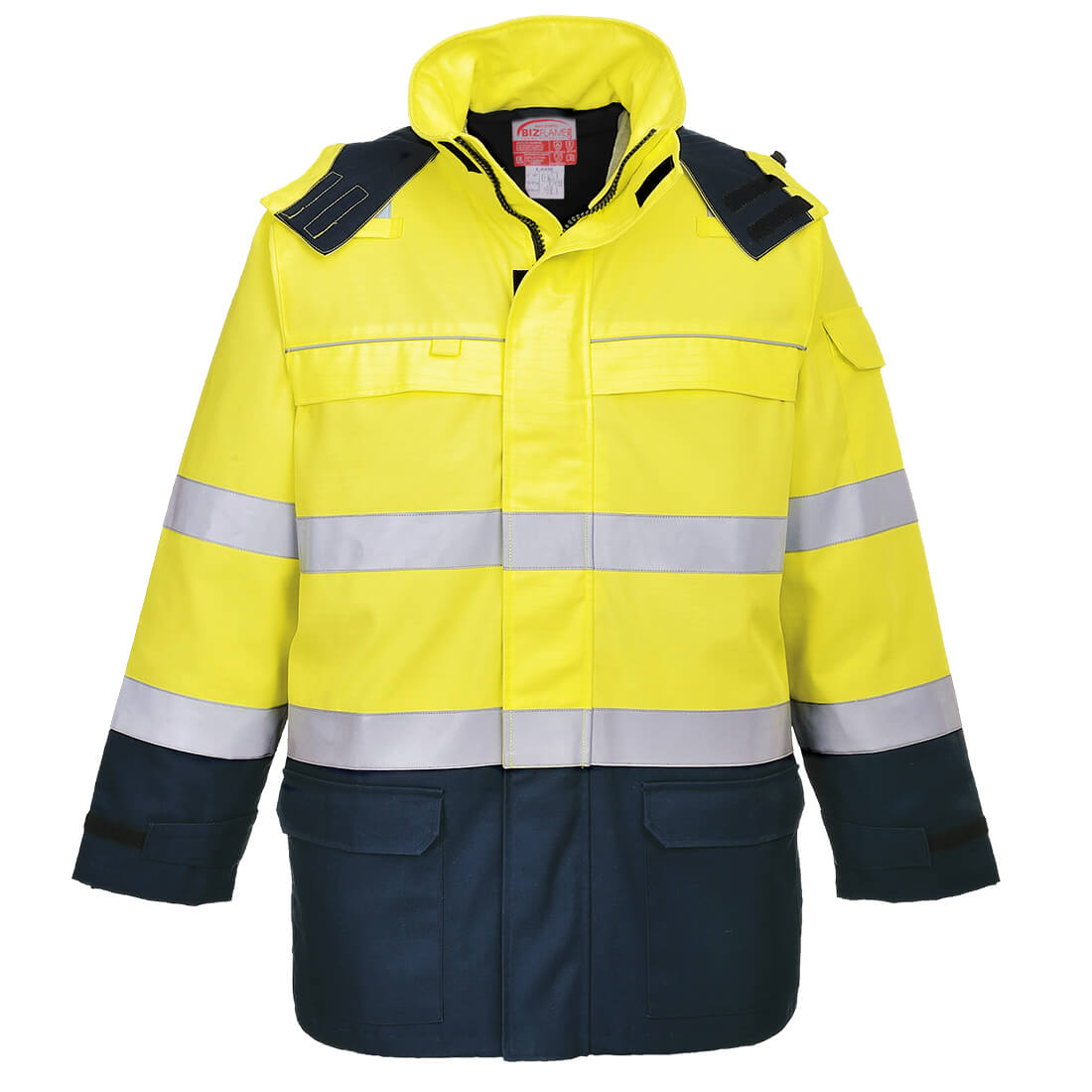 Bizflame Störlichtbogen-Warnschutz-Multi-Norm Jacke