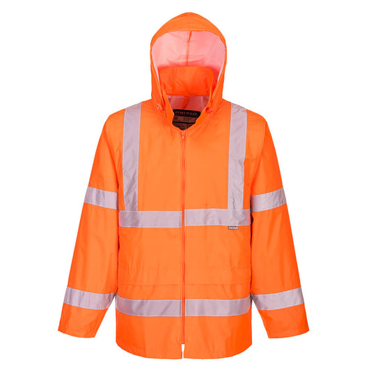 Warnschutz-Regenjacke