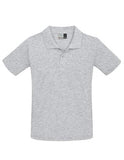 Top Qualität Herren Poloshirt 100% Baumwolle Sports grau