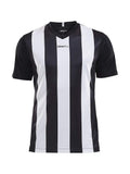 CRAFT PROGRESS JERSEY STRIPE MEN BLACK/WHITE 3XL - WERBE-WELT.SHOP