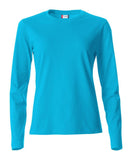 Clique Damen T-Shirt Langarm- Basic-T Shirt - WERBE-WELT.SHOP