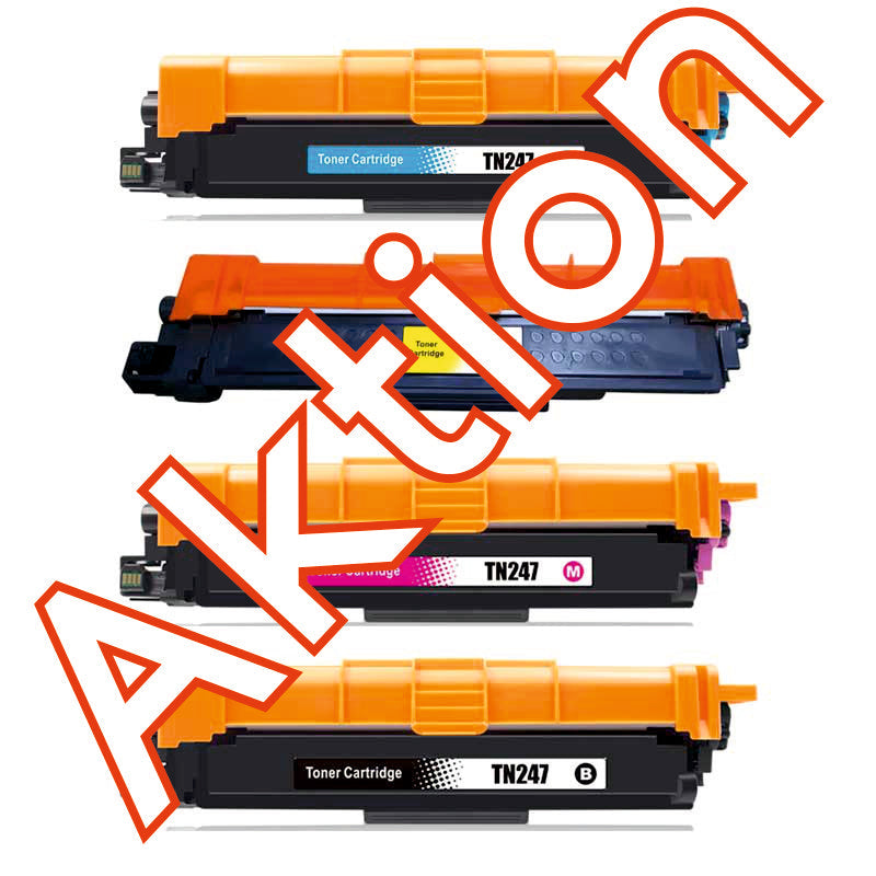 Brother DC Toner TN247- Schwarz, Magenta, Cyan, Gelb