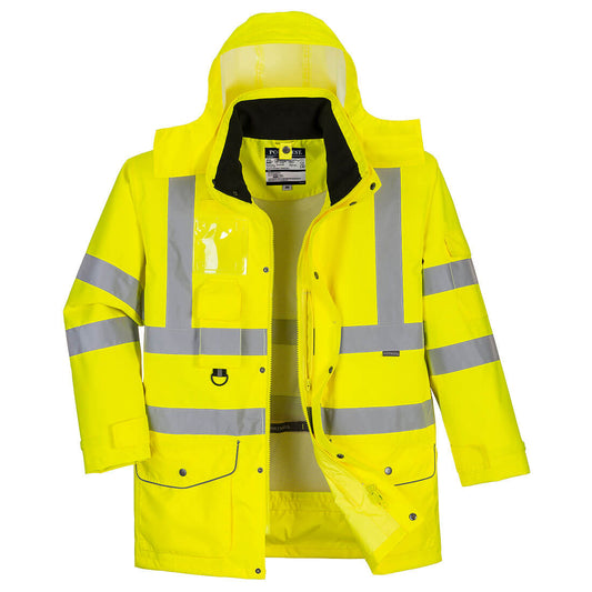 Warnschutz-Traffic-Jacke 7 in 1