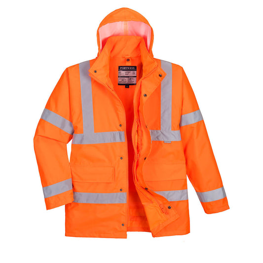 Warnschutz-Verkehrs-Jacke 4-in-1