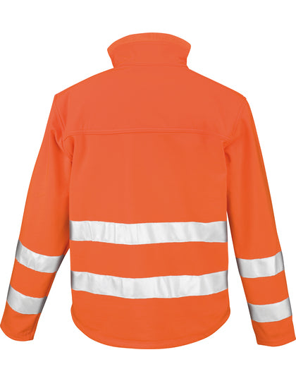 Warnschutzjacke- High Vis Softshelljacke